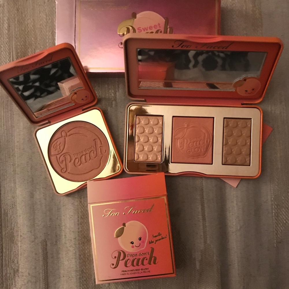🍑❤️🛑SOLD❤️🛑TooFaced Peach Bundle 🍑